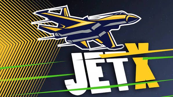 JetX game artwork: a fighter jet